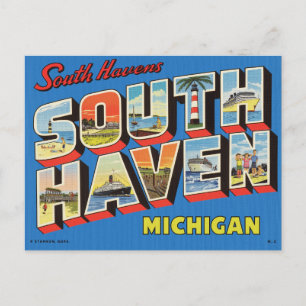 Hälsningar från South Haven, Michigan Vykort