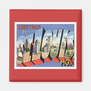 Hälsningar från St Louis Missouri Magnet
