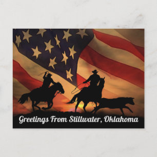 Hälsningar från Stillwater, Oklahoma vykort