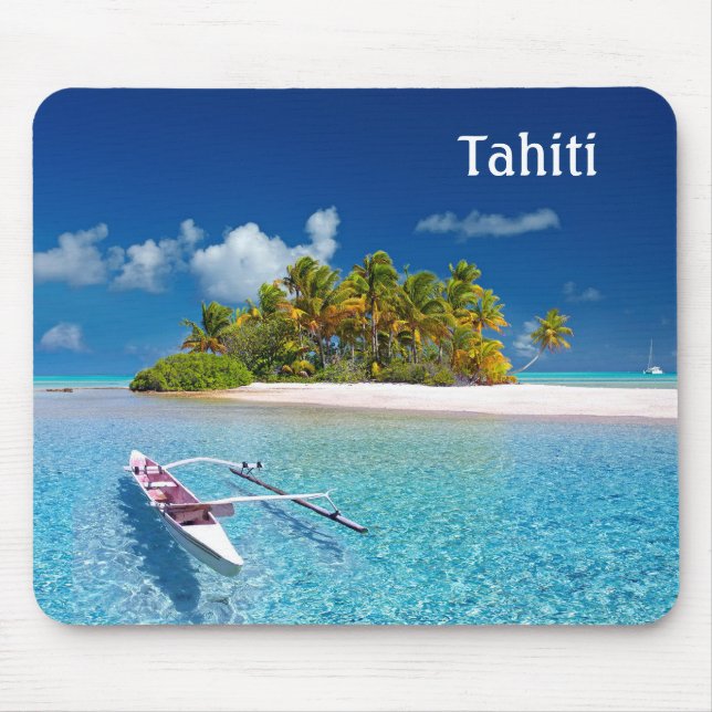 Hälsningar från Tahiti Musmatta (Framsidan)