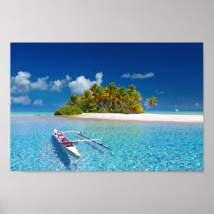 Hälsningar från Tahiti Poster