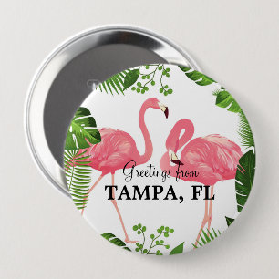 Hälsningar från Tampa, FL Knapp