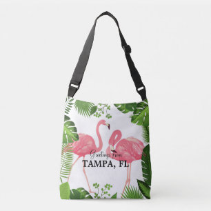 Hälsningar från Tampa, Florida Axelväska