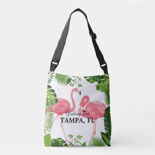 Hälsningar från Tampa, Florida Axelväska (Framsida)
