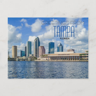 Hälsningar från Tampa Florida Resa vykort