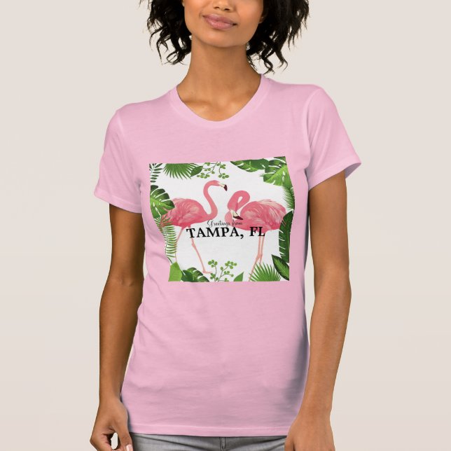 Hälsningar från Tampa, Florida T Shirt (Framsida)