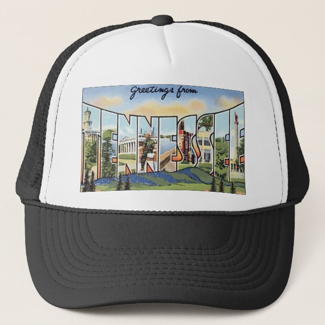 Hälsningar från Tennessee, vintage Keps (Framsida)
