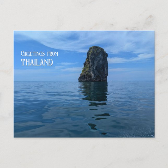 Hälsningar från Thailand Vykort (Framsida)