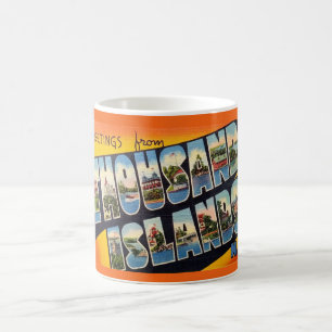 Hälsningar från Thousand Islands-mugg Kaffemugg