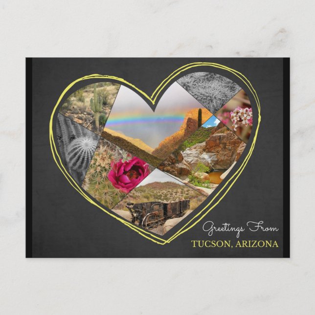 Hälsningar från Tucson, Arizona ♥ Vykort (Framsida)