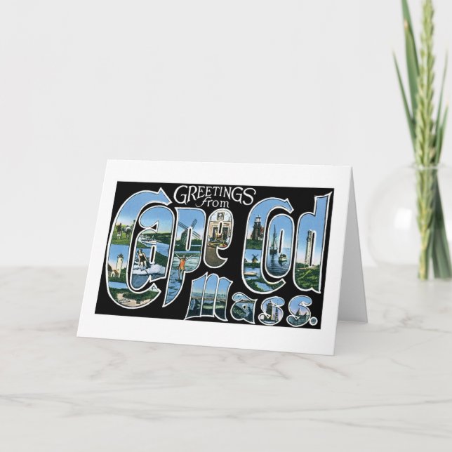 Hälsningar från uddtorsk, samlas! kort (Framsida)