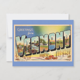Hälsningar från Vermont Vykort