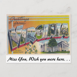 Hälsningar från Virginia Vykort