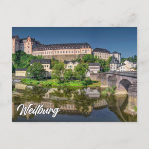 Hälsningar från Weilburg, Tyskland Vykort