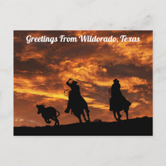 Hälsningar från Wildorado, Texas vykort
