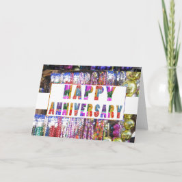 Hälsningar: HappyANNIVERSARY lyckligårsdag Kort