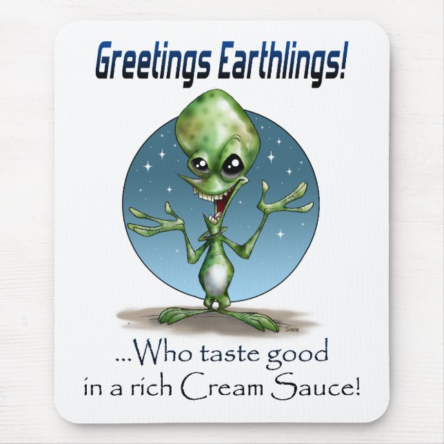 Hälsningar! Musmatta (Framsidan)