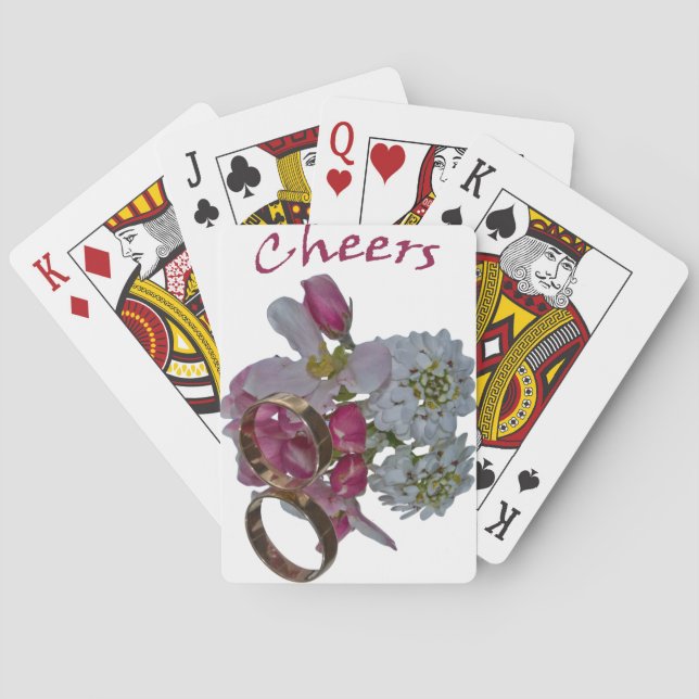 Hälsningar -Skål Casinokort (Baksidan)