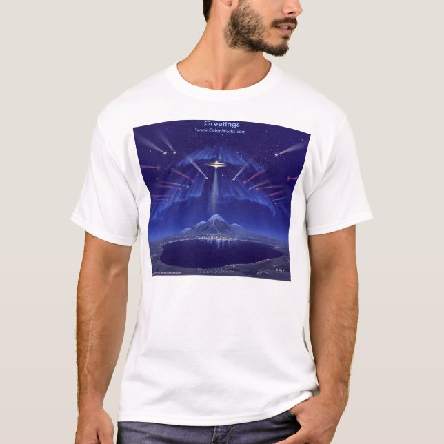 Hälsningar Tee (Framsida)