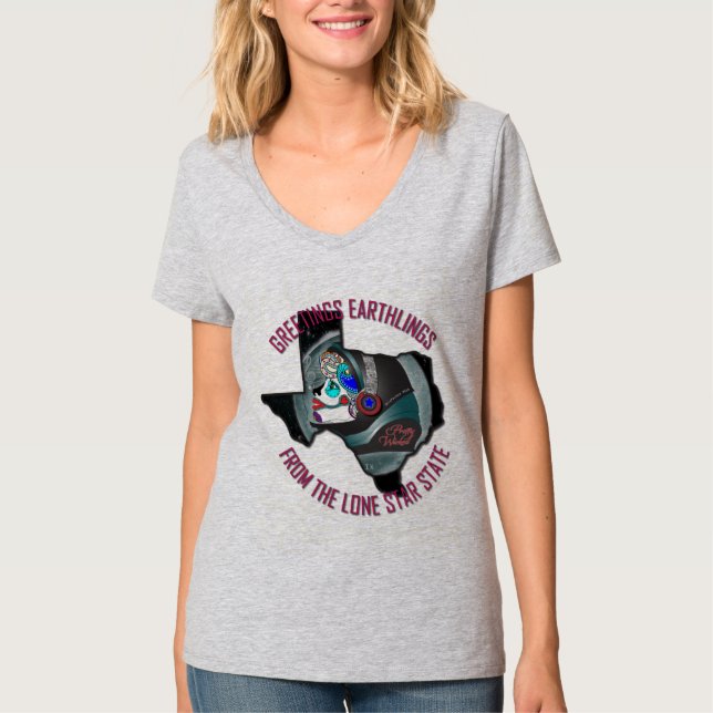 HÄLSNINGEARTHLINGS - TEXAS TEE (Framsida)