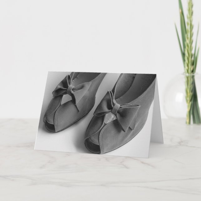 hälsningen för häl för 40-talpiptoen eller noterar kort (Framsida)