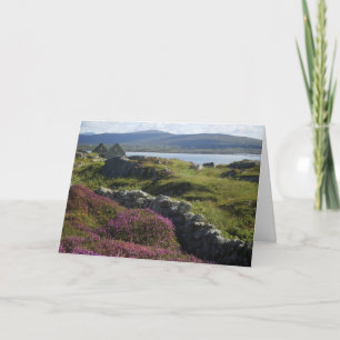 Hälsningkort: Connemara landskap Kort
