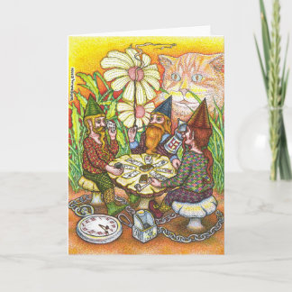 Hälsningkort för 3 Gnomes Kort