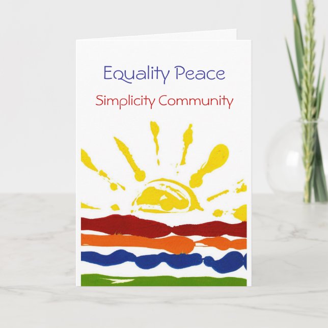 hälsningkort för 4 vittnesbörd kort (Framsida)