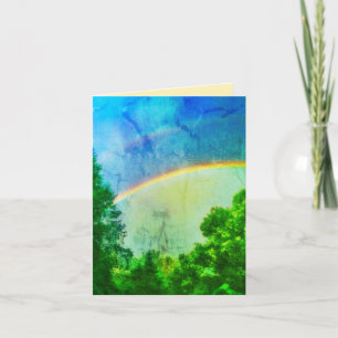 HÄLSNINGKORT FÖR DOUBLERAINBOW VERDE KORT