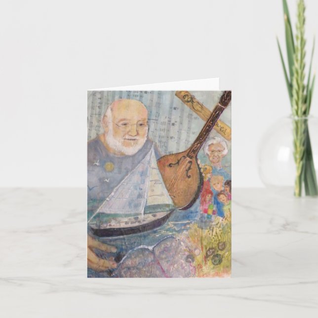 Hälsningkort för Dr. Paul Kanev Liv Resa Kort (Framsida)