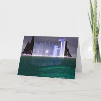 Hälsningkort för Glass tak Kort