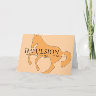 HÄLSNINGKORT för IMPULSION 5x7 Kort