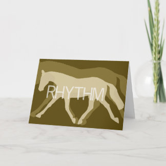 HÄLSNINGKORT för RYTM 5x7 Kort