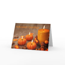 Hälsningkort: Halloween