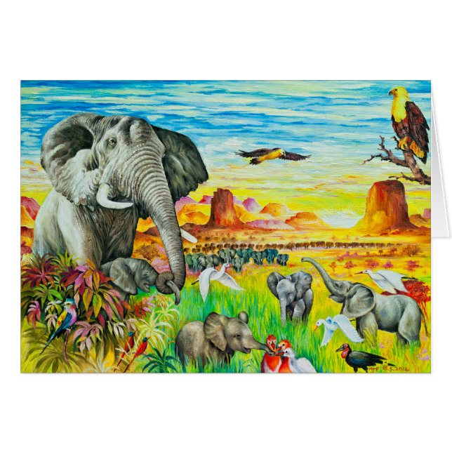 Hälsningkort Hälsningskort (Framsidan Horizontal)