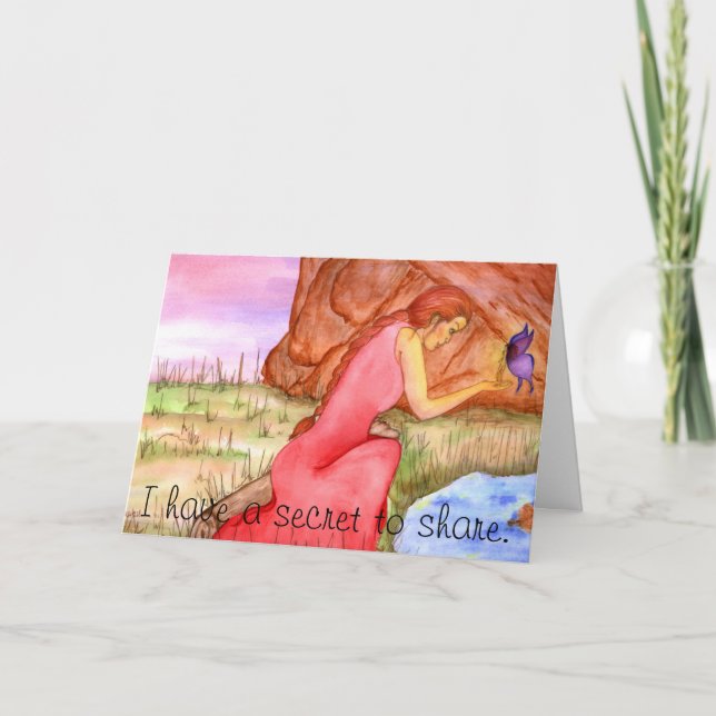 Hälsningkort Kort (Framsida)