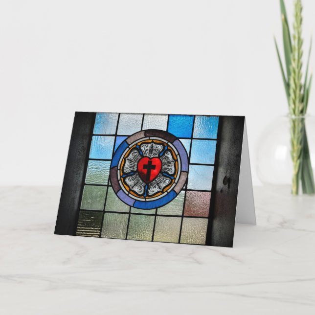 Hälsningkort - Luther steg Kort (Framsida)