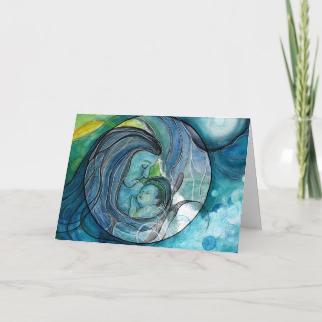 Hälsningkort: "Makuahine--Mor ", Kort (Framsida)