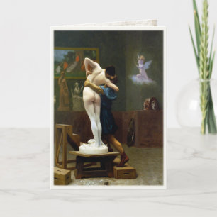 Hälsningkort med Jean-Leon Gerome målning Kort
