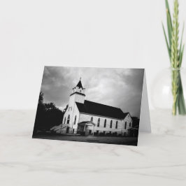 Hälsningkort - Texas landkyrka Kort