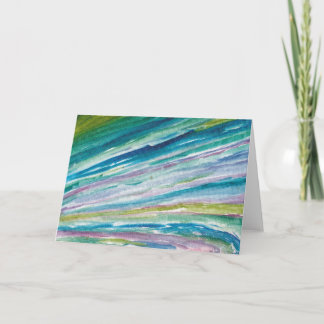 Hälsningkort vid lyckliga färger kort