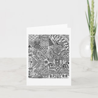 Hälsningkortet av någon kortkort skissar kort