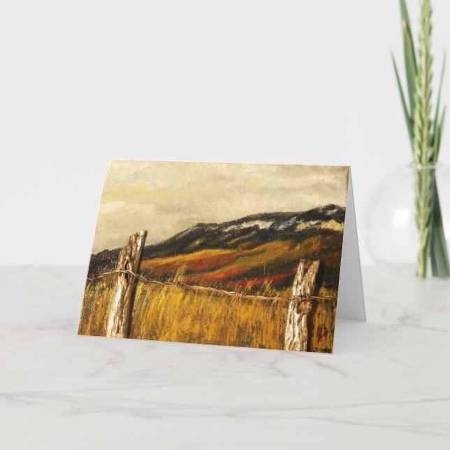 Hälsningkortet "vara besvärad för din byxa" kort (Framsida)