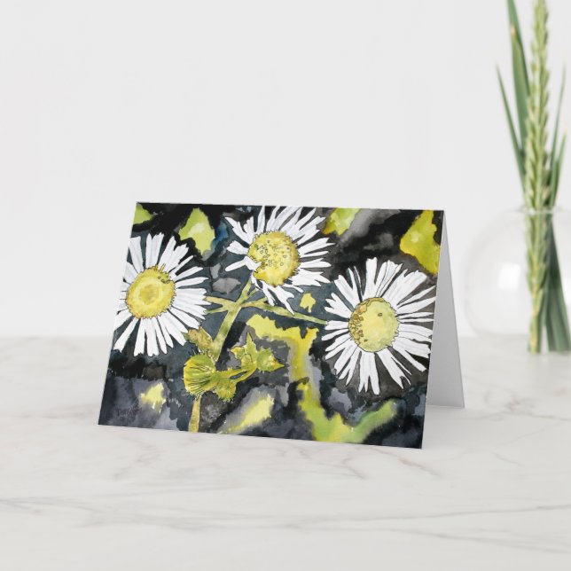 hälsningshästkort för jokerblommor kort (Framsida)