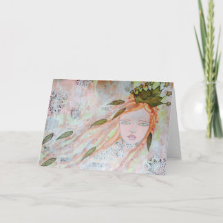 Hälsningskort du är precis där du ska vara kort