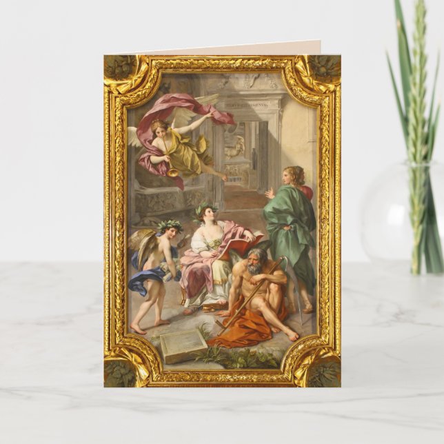 hälsningskort för ängel kort (Framsida)