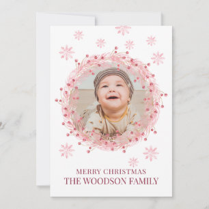 hälsningskort för baby Photo God jul