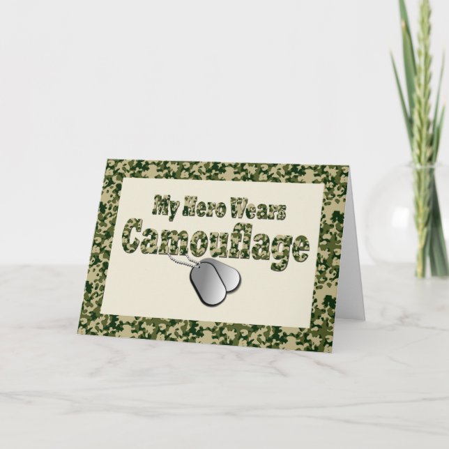 Hälsningskort för en speciell hjälte tack kort (Framsida)