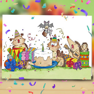 hälsningskort för grattis på födelsedagen från Nic Kort