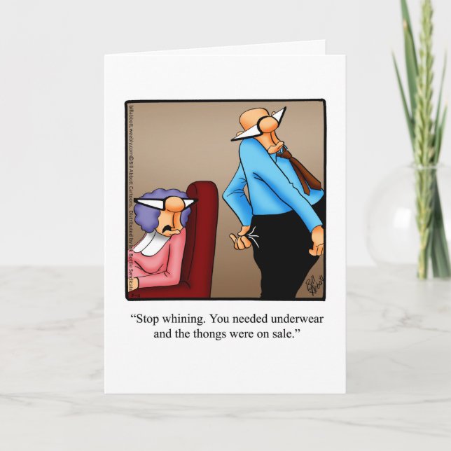 hälsningskort för grattis på födelsedagen Humor Kort (Framsida)